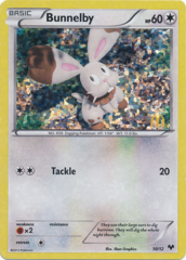 Bunnelby 10/12 Confetti Holo Promo - 2013 McDonald's Campaign